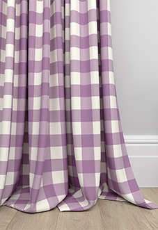 Gingham, Dusting - Made to Measure Curtains